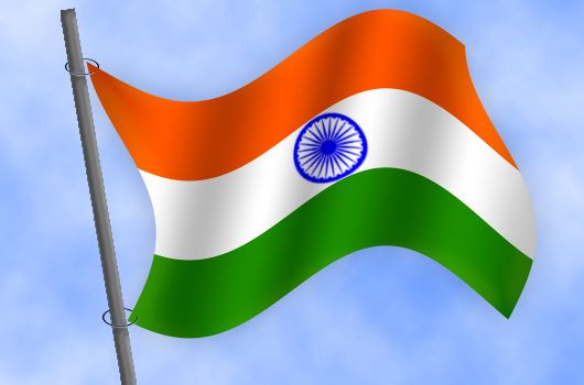 Creation of indian flag: Final Result
